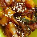 hijilas's cooksnap of when they made 蓮根と豚肉の豆鼓醤炒め.
