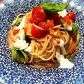 ☆omame☆'s cooksnap of when they made トマトの冷製パスタ.