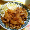 アサンコ's cooksnap of when they made たっぷり玉ねぎ♪豚の生姜焼き.