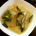 ノブカホ's cooksnap of when they made ひんやり♪とうがんとオクラのゼリー寄せ.