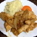 ✿逢✿'s cooksnap of when they made 鶏胸肉の甘辛炒め～名古屋手羽唐風味～.