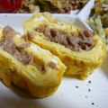 ＴＯＭＯＷＡＴ's cooksnap of when they made ツナチーズの玉子焼き.