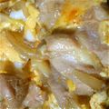 kumachan2007's cooksnap of when they made ☆簡単☆めんつゆでシンプル親子丼.