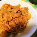 mmunn's cooksnap of when they made もやしとちくわのキムチ炒め.