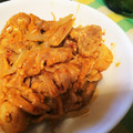 mmunn's cooksnap of when they made もやしとちくわのキムチ炒め.