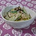 kururin18's cooksnap of when they made ささ身と胡瓜の塩昆布和え.