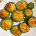うさうさまろん's cooksnap of when they made 一口サイズ♪ゴーヤのポテサラ焼.
