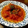 kaeかえちゃん's cooksnap of when they made 鶏もも肉とナスのトマト煮.