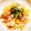 なつき☆ミ's cooksnap of when they made 豚のしょうが焼きうどん.