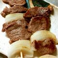 shimi49's cooksnap of when they made 牛肉の串焼き☆お家でバーベキュー気分.