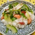 Haru Haru's cooksnap of when they made 簡単♪さっぱり梅入り混ぜ寿司.