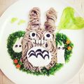 rans5107's cooksnap of when they made ＊トトロそば＊ジブリ＊小トトロ.