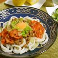 taruママ's cooksnap of when they made とろ～り♬ごま油香る♪納豆キムチうどん.