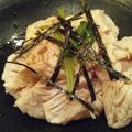 yuchinori's cooksnap of when they made レンジで鶏わさ☆.