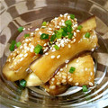 michika's cooksnap of when they made レンジでなすの中華煮びたし風.