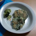 darthhiro's cooksnap of when they made 離乳食☆ホウレン草と豆腐の鶏肉ハンバーグ.