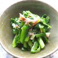 Satoco❋'s cooksnap of when they made ニラがたっぷり食べられる！梅肉おかか和え.
