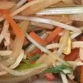 きらり流れ星's cooksnap of when they made 大根・にんじん・もやしのナムル.