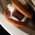 snow012's cooksnap of when they made BBQに＊マシュマロ s'mores.