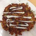 shimmylulu's cooksnap of when they made 簡単♪ご飯お好み焼き♪お給料日前の節約♪.