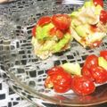 かをる323's cooksnap of when they made 生ハムアボカド 塩レモンサラダケーキ.