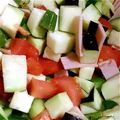 なちこxxx's cooksnap of when they made 水ナスと夏野菜のコロコロサラダ.