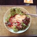 Junkoyp's cooksnap of when they made 鯖缶とミニトマトの冷製パスタ♪.