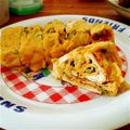 仁印良品's cooksnap of when they made ピーマン入りの玉子焼き.