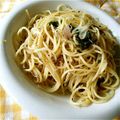 ローエングリン's cooksnap of when they made 夏向き簡単！ちりめんと茗荷と大葉のパスタ.