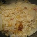 emilyitt's cooksnap of when they made 炊飯器で簡単！白菜ベーコンライス.