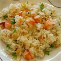 erierich's cooksnap of when they made 冷食風海老ピラフ♪.