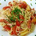 ルルちゃんmam's cooksnap of when they made ツナとトマトの冷製パスタ.