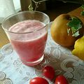 まなげ★'s cooksnap of when they made トマトと梨のジュース.