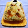 しじみごはん's cooksnap of when they made あさりの佃煮と大葉のおにぎり♪お弁当に.