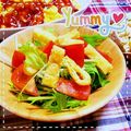 hitomi＊＊'s cooksnap of when they made 簡単美味しい水菜サラダ.