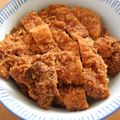 wertheim's cooksnap of when they made とじないカツ丼.