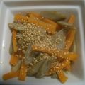 liutan's cooksnap of when they made ☆ごぼうと人参のあっさりネギ塩きんぴら☆.