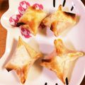 Uo･ｪ･oU☆'s cooksnap of when they made 余ったシュウマイの皮でチーカリおつまみ♪.
