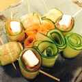 オミーコッコ's cooksnap of when they made おもてなし♪サーモン＆クリチのまきまき.