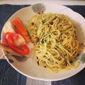 ＊bapy＊'s cooksnap of when they made さっぱり簡単青じそパスタ.