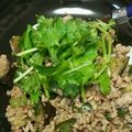 wolfee's cooksnap of when they made ナス・ピーマンの和風スパイシーひき肉炒め.