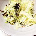 shikkachan's cooksnap of when they made キャベツと塩昆布だけっ～.