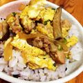 ななママ101394's cooksnap of when they made 簡単♪我が家の親子丼.