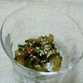 flower193's cooksnap of when they made 夏の定番☆にがうりの梅風味.