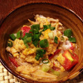 kally105's cooksnap of when they made トマトのフワフワ卵とじ.
