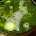 namy7mori's cooksnap of when they made スタミナとろとろキラキラ☆スープ.