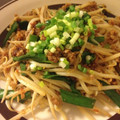 mii☆22's cooksnap of when they made ✿簡単もやしと豚ひき肉のピリ辛炒め✿.