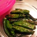 しろどんちゃん's cooksnap of when they made ３分で完成！ししとうの甘辛炒め.