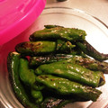 しろどんちゃん's cooksnap of when they made ３分で完成！ししとうの甘辛炒め.