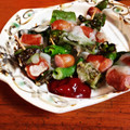 CZKO's cooksnap of when they made ししとうとソーセージの天ぷら.